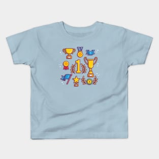 Trophy Set Kids T-Shirt